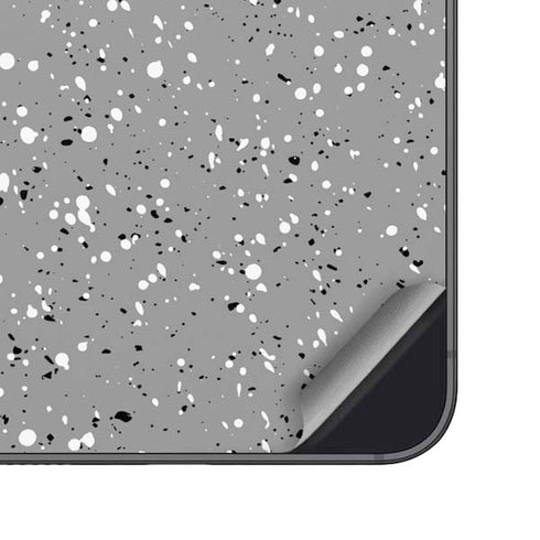 Grey Speckle Galaxy S25 Skin