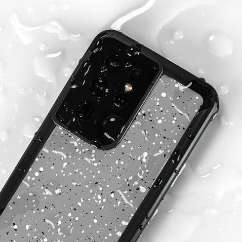 Grey Speckle Galaxy S24 Ultra Waterproof Case
