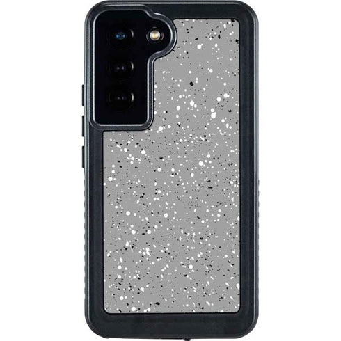 Grey Speckle Galaxy S24 Waterproof Case