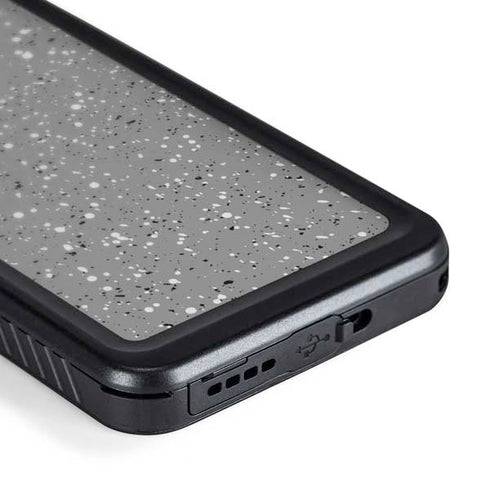 Grey Speckle Galaxy S24 Waterproof Case