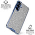 Grey Speckle Galaxy S25 Clear Case