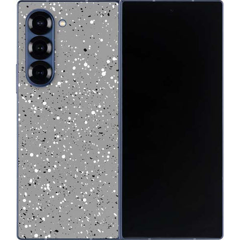 Grey Speckle Galaxy Z Fold6 Skin
