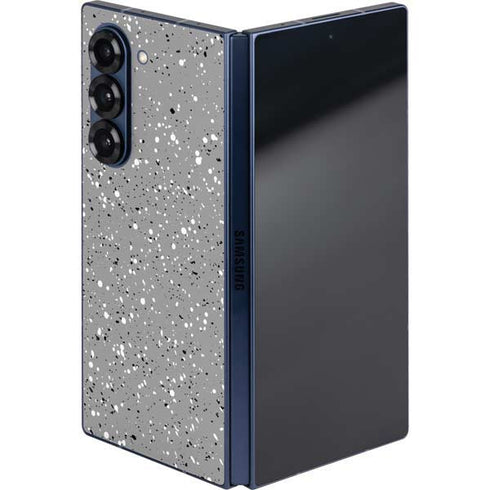 Grey Speckle Galaxy Z Fold6 Skin