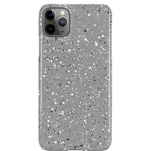 Grey Speckle iPhone Cases