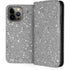 Grey Speckle iPhone 13 Pro Max Folio Case