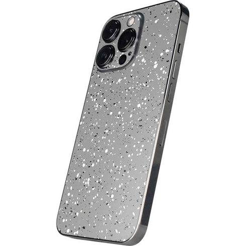 Grey Speckle iPhone 15 Pro Max Skin