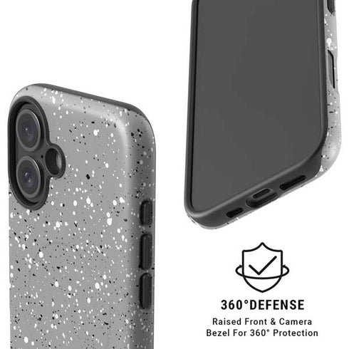 Grey Speckle iPhone 16 Magsafe Impact Case