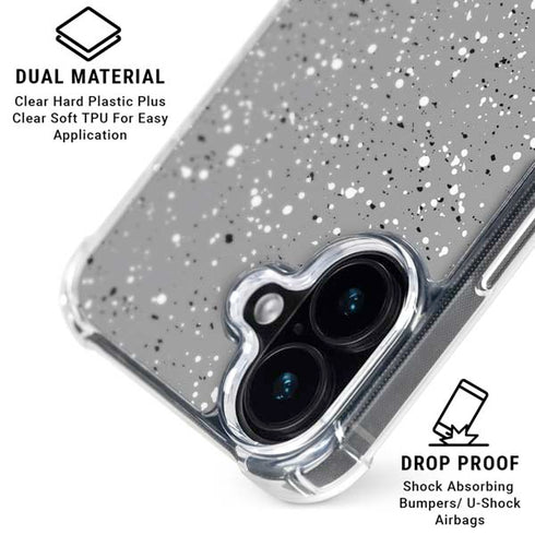 Grey Speckle iPhone 16 Plus MagSafe Case
