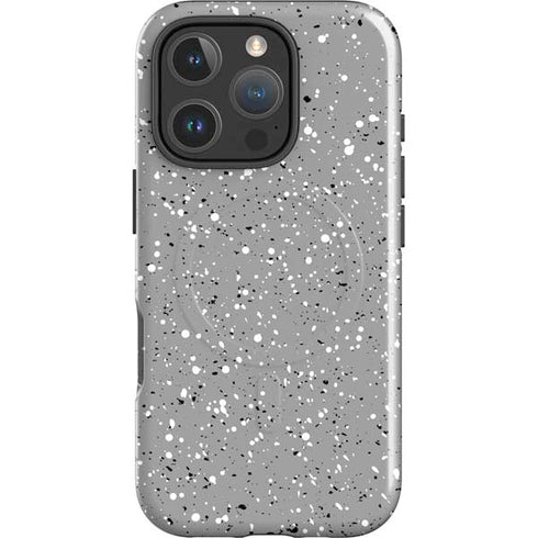 Grey Speckle iPhone 16 Pro Max Magsafe Impact Case