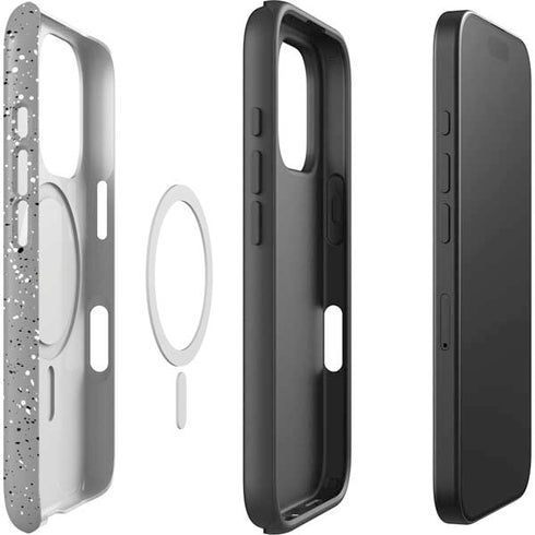 Grey Speckle iPhone 16 Pro Max Magsafe Impact Case