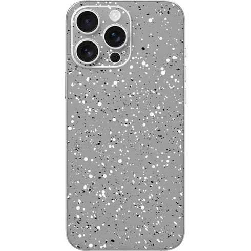 Grey Speckle iPhone 16 Pro Max Skin