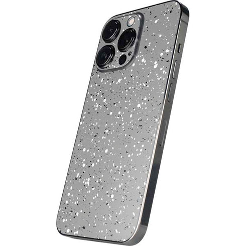 Grey Speckle iPhone 16 Pro Max Skin