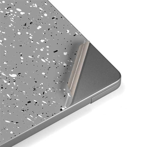 Grey Speckle Apple MacBook Pro 14-inch Skin