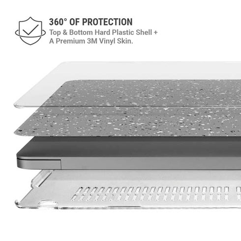 Grey Speckle MacBook Cases