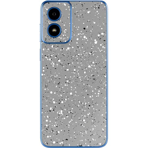 Grey Speckle Moto G Play 4G (2024) Skin