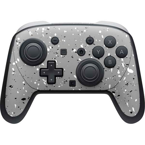Grey Speckle Nintendo Skins