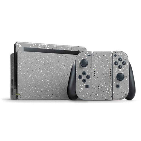 Grey Speckle Nintendo Skins