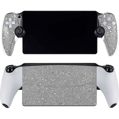 Grey Speckle PlayStation Portal Remote Player Skin