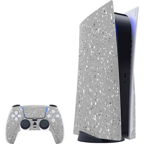 Grey Speckle PlayStation PS5 Skins