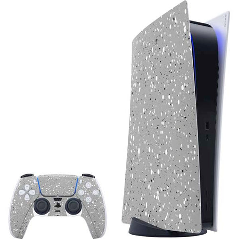 Grey Speckle PlayStation PS5 Skins