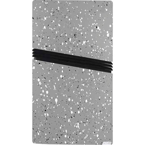 Grey Speckle PS5 Pro Console Skin