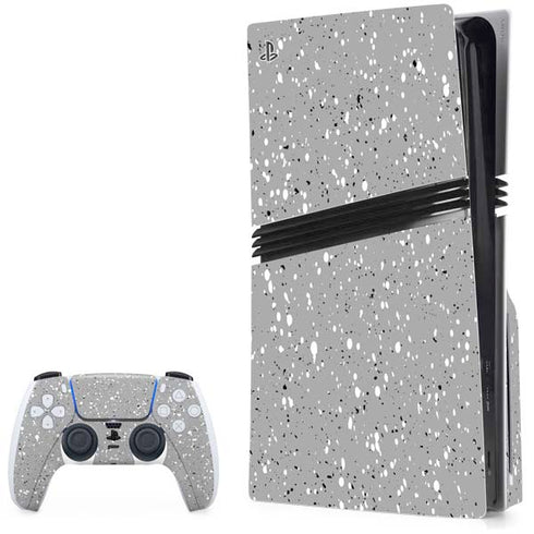 Grey Speckle PlayStation PS5 Skins