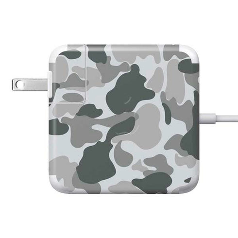 Grey Street Camo 85W Power Adapter (15 and 17 inch MacBook Pro Charger) Skin