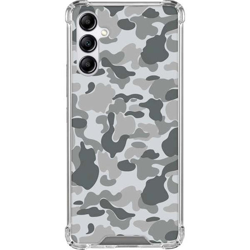 Grey Street Camo Gabb Phone 4 Clear Case