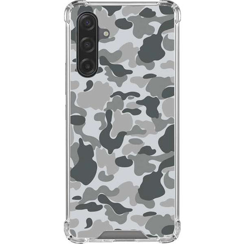 Grey Street Camo Galaxy A17 Clear Case