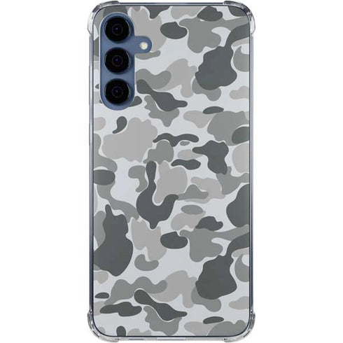 Grey Street Camo Galaxy A55 5G Clear Case