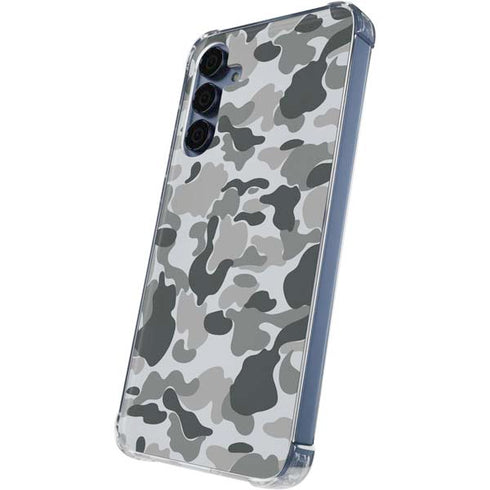 Grey Street Camo Galaxy A55 5G Clear Case