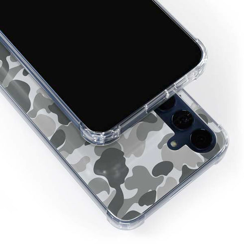 Grey Street Camo Galaxy A55 5G Clear Case