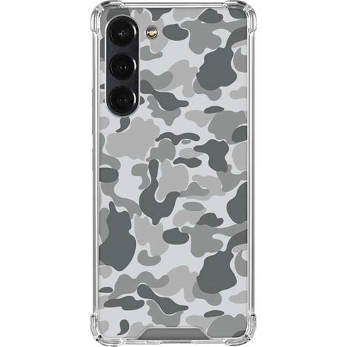 Grey Street Camo Galaxy S24 FE Clear Case
