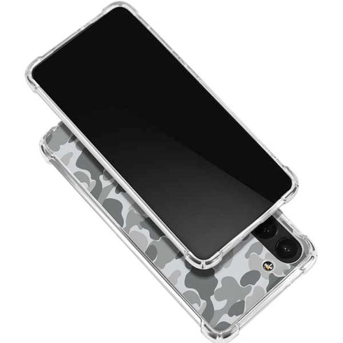 Grey Street Camo Galaxy S24 FE Clear Case