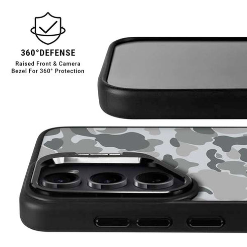 Grey Street Camo Galaxy S25 Kickstand Case