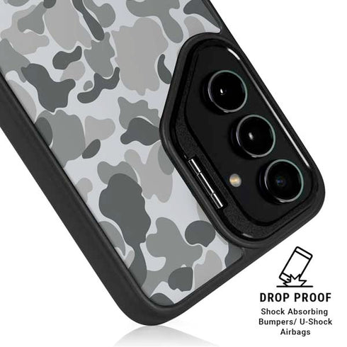 Grey Street Camo Galaxy S25 Kickstand Case