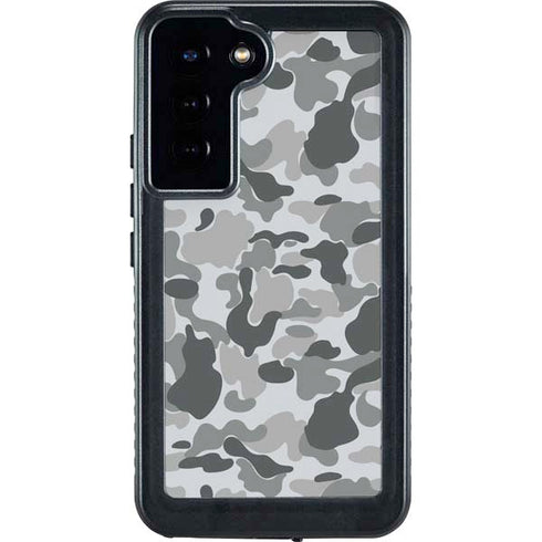 Grey Street Camo Galaxy S24 Plus Waterproof Case