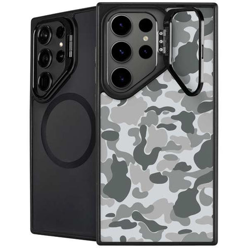 Grey Street Camo Galaxy S25 Ultra Kickstand Case