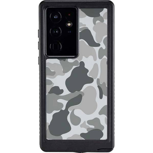 Grey Street Camo Galaxy S24 Ultra Waterproof Case