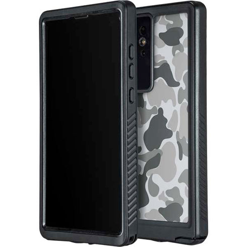 Grey Street Camo Galaxy S24 Ultra Waterproof Case