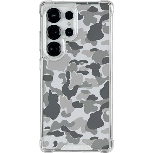 Grey Street Camo Galaxy S25 Ultra Clear Case