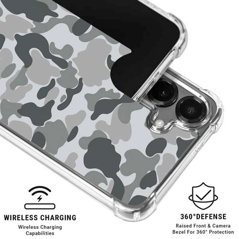 Grey Street Camo Galaxy S26 Plus Clear Case