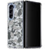 Grey Street Camo Galaxy Z Fold5 5G Clear Case