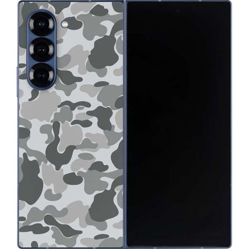 Grey Street Camo Galaxy Z Fold6 Skin
