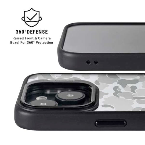 Grey Street Camo iPhone 13 Kickstand Case