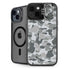 Grey Street Camo iPhone 14 Kickstand Case