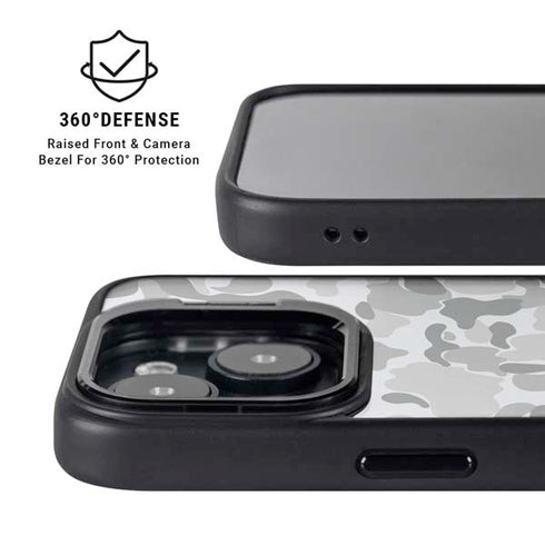 Grey Street Camo iPhone 14 Plus Kickstand Case