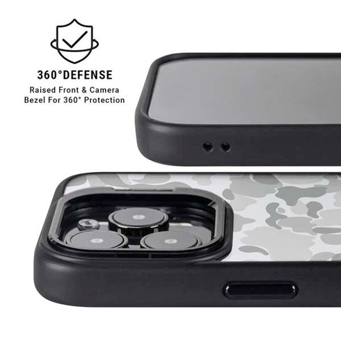 Grey Street Camo iPhone 14 Pro Max Kickstand Case