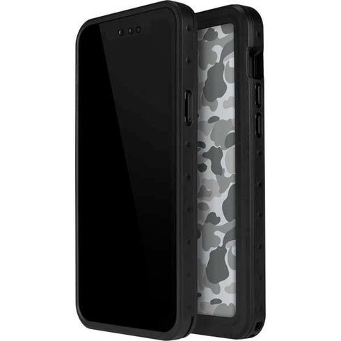 Grey Street Camo iPhone 15 Plus Waterproof Case