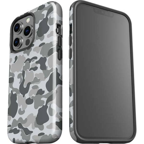 Grey Street Camo iPhone 15 Pro Impact Case